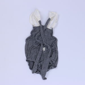 Everly B. Girls Gray | Ivory Romper size: 9-12 Months